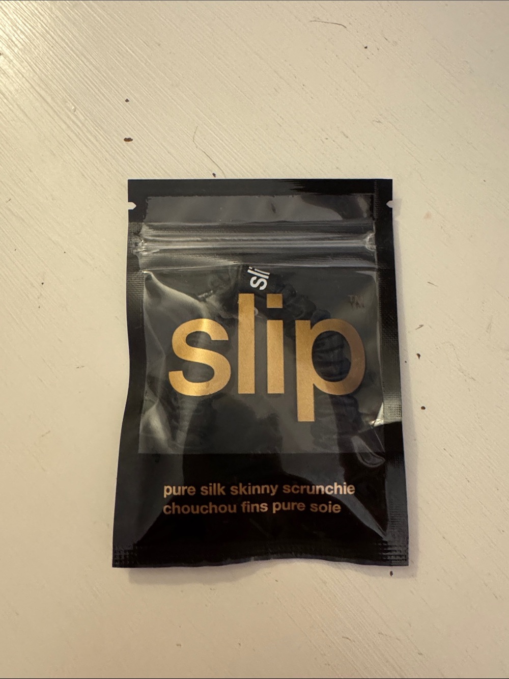 Slip Silk Black Scrunchie
